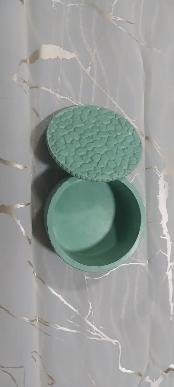 Alhajero de Yeso Color Verde 1