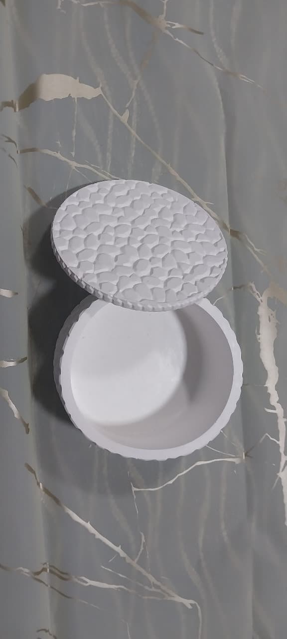 Alhajero de Yeso Color Blanco 2