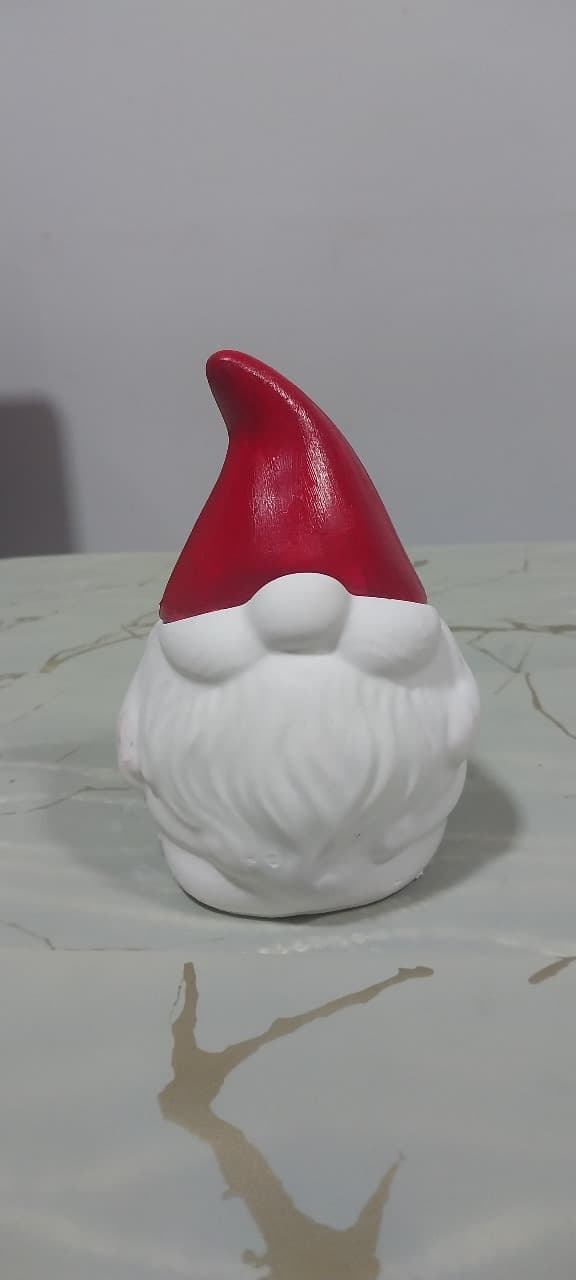 Pieza de Yeso Decorativa Papa Noel 4