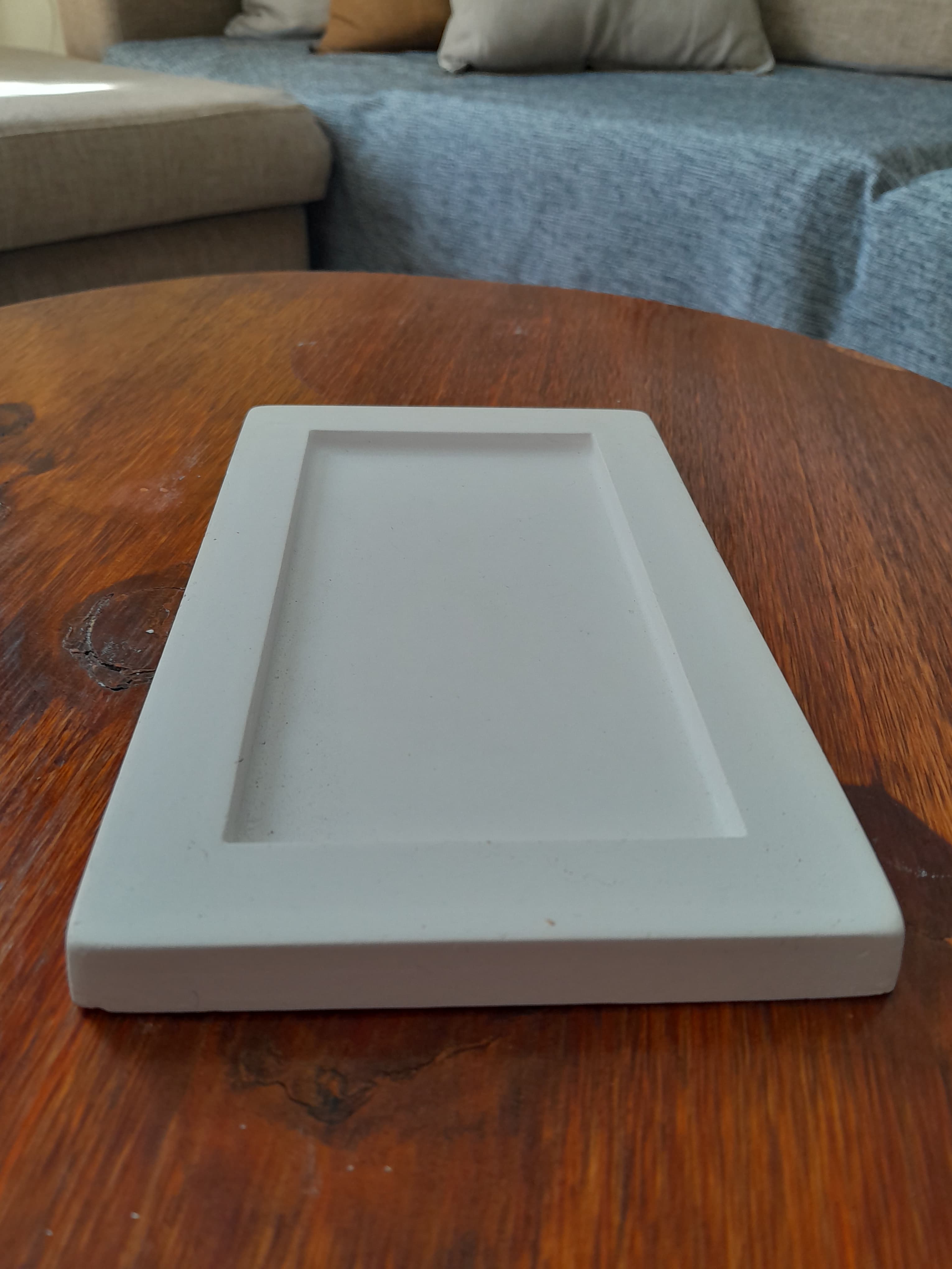 Bandeja Rectangular Yeso 0