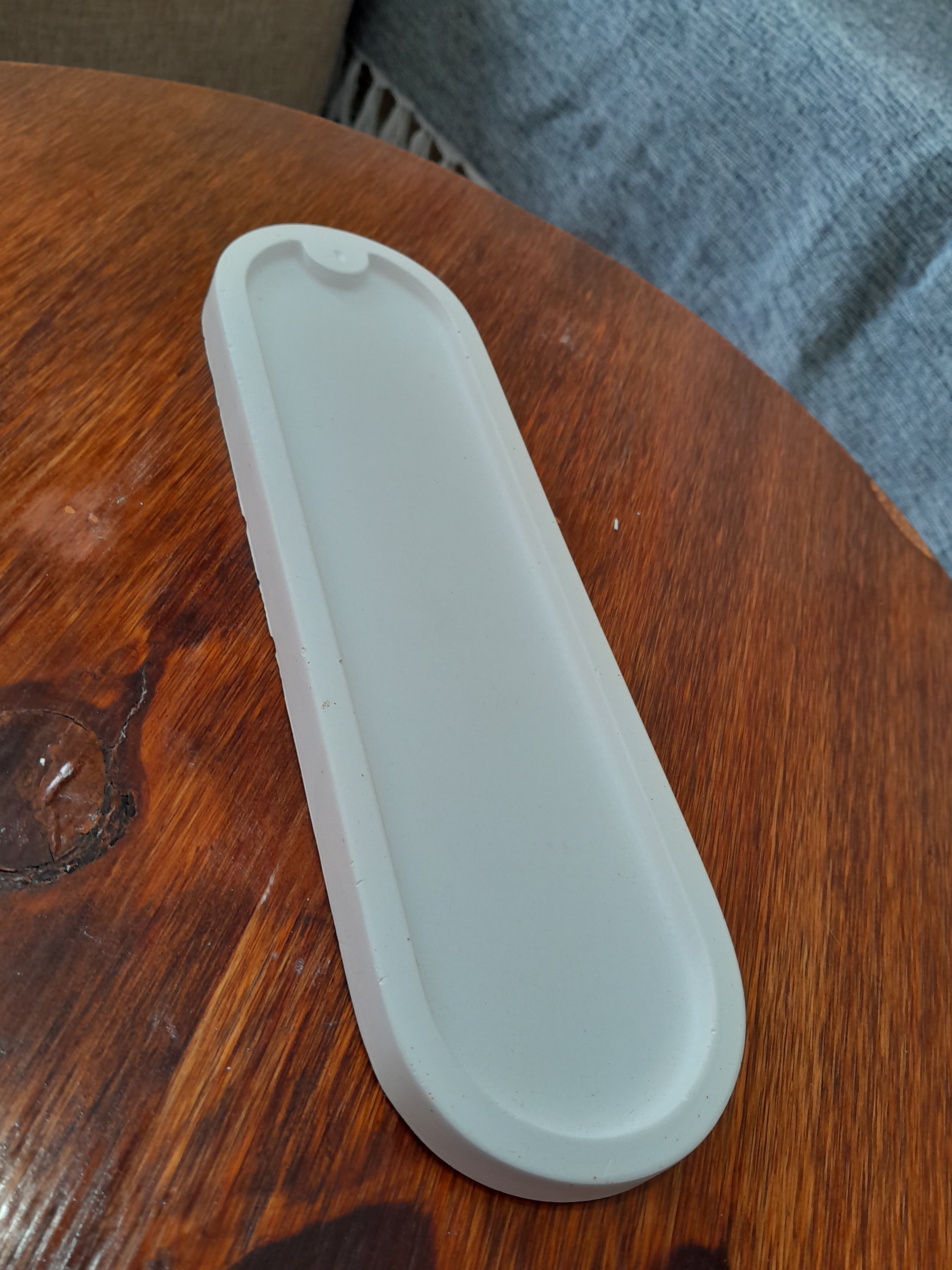 Porta Sahumerio de Yeso - Blanco 3