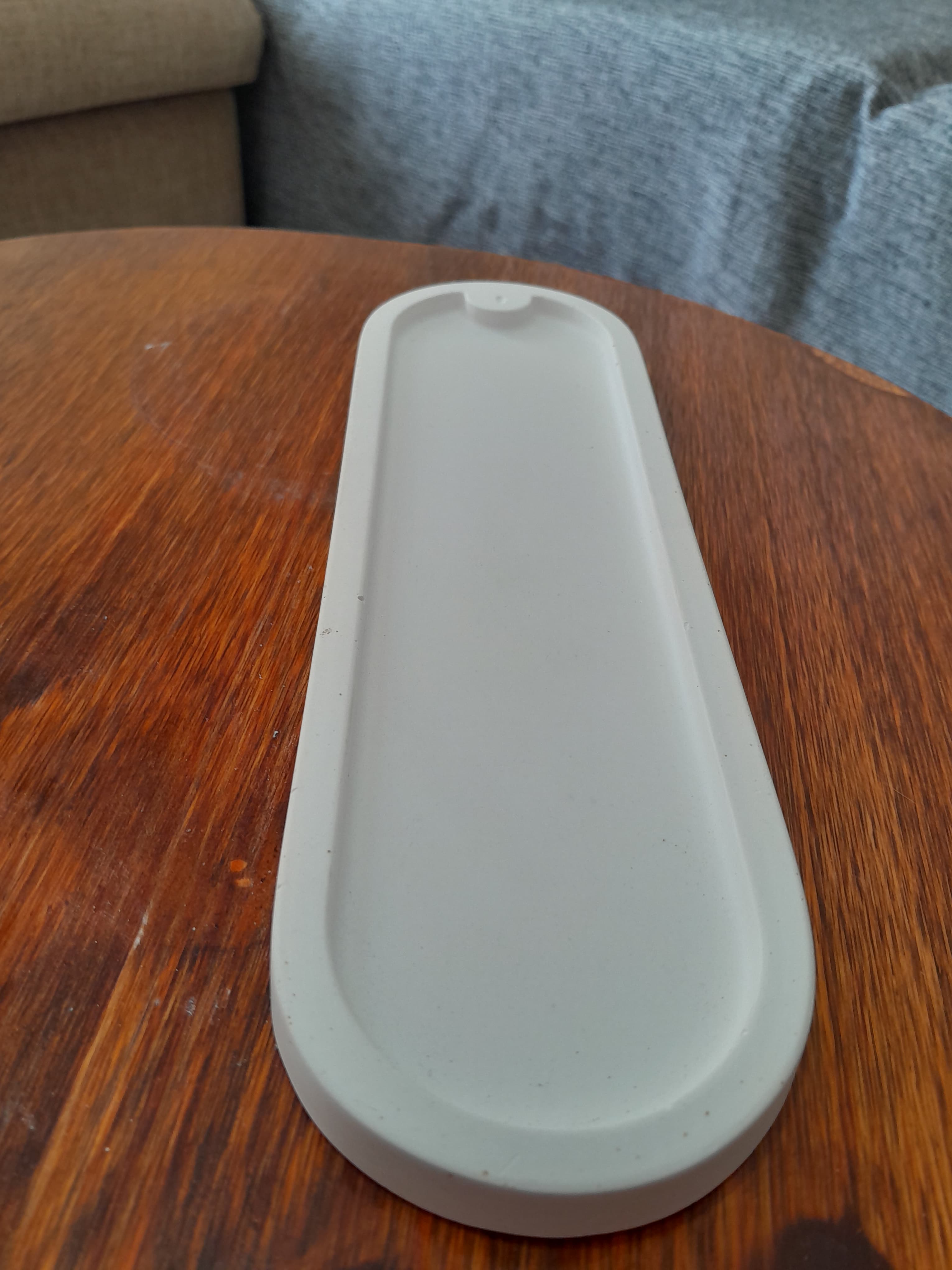 Porta Sahumerio de Yeso - Blanco 4