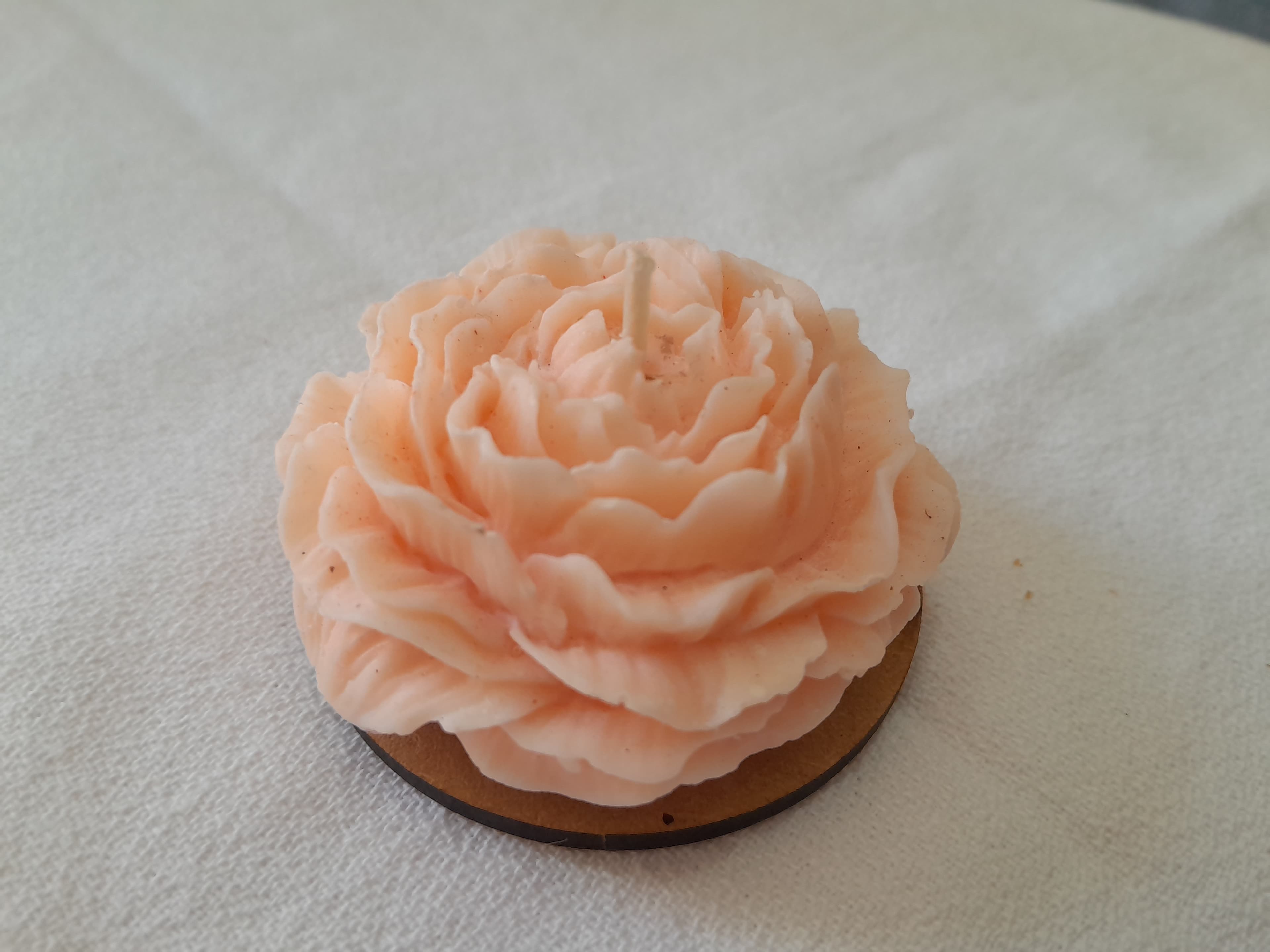 Vela con forma de Rosa 5