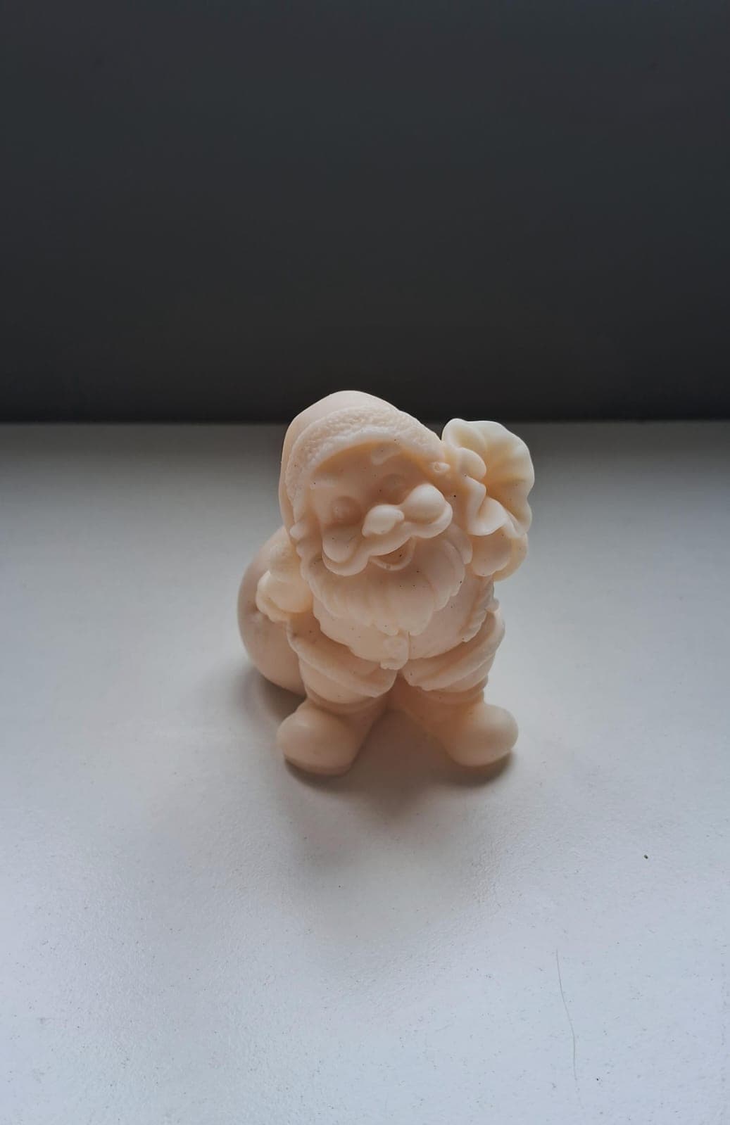 Vela con forma de Papa noel 0