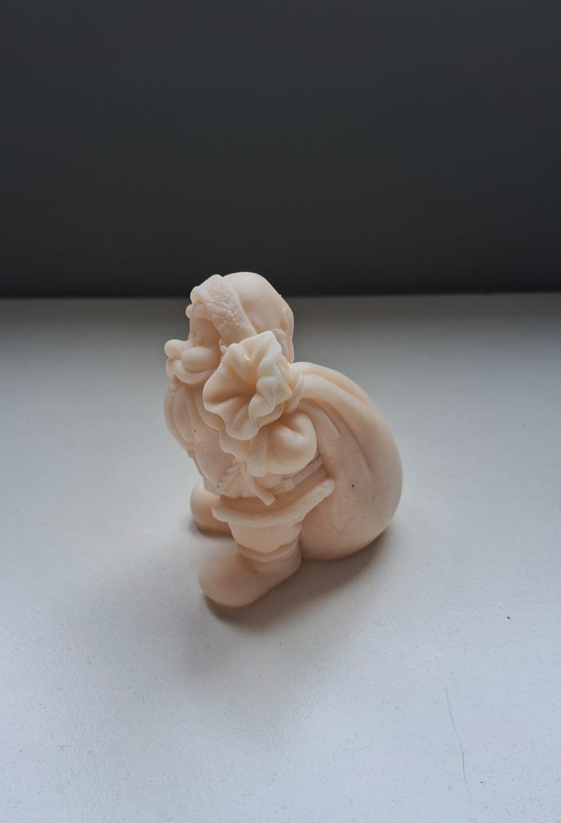 Vela con forma de Papa noel 2